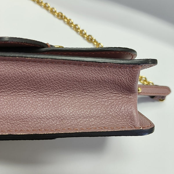 Buckle Mini Calfskin Beige
