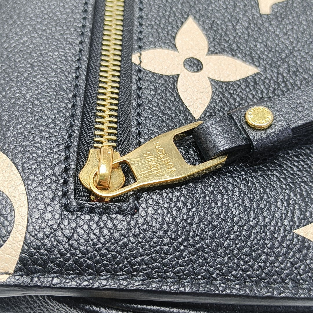 MÉTIS MM Monogram Calfskin Black