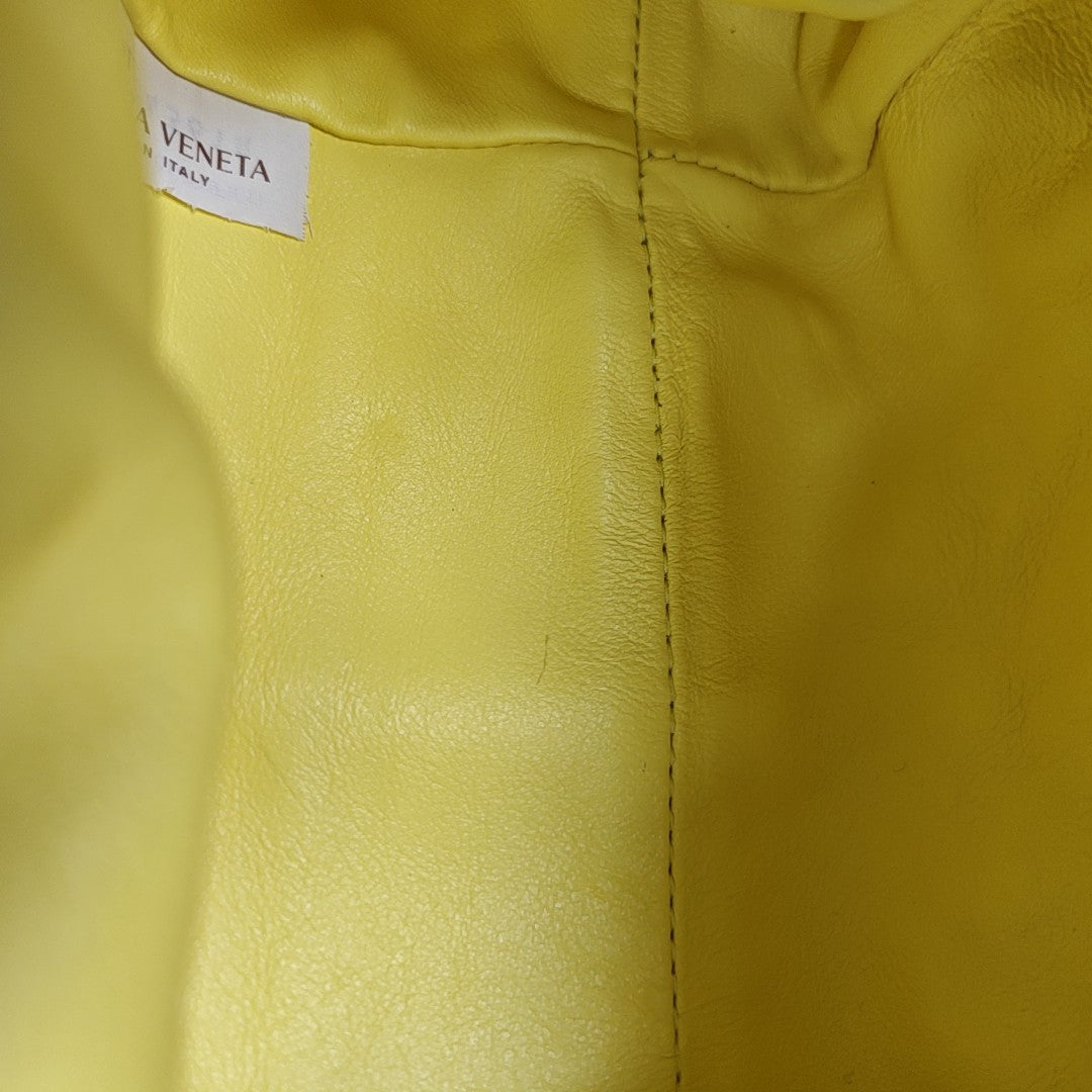 The Pouch Mini Calfskin Yellow