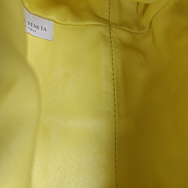 The Pouch Mini Calfskin Yellow