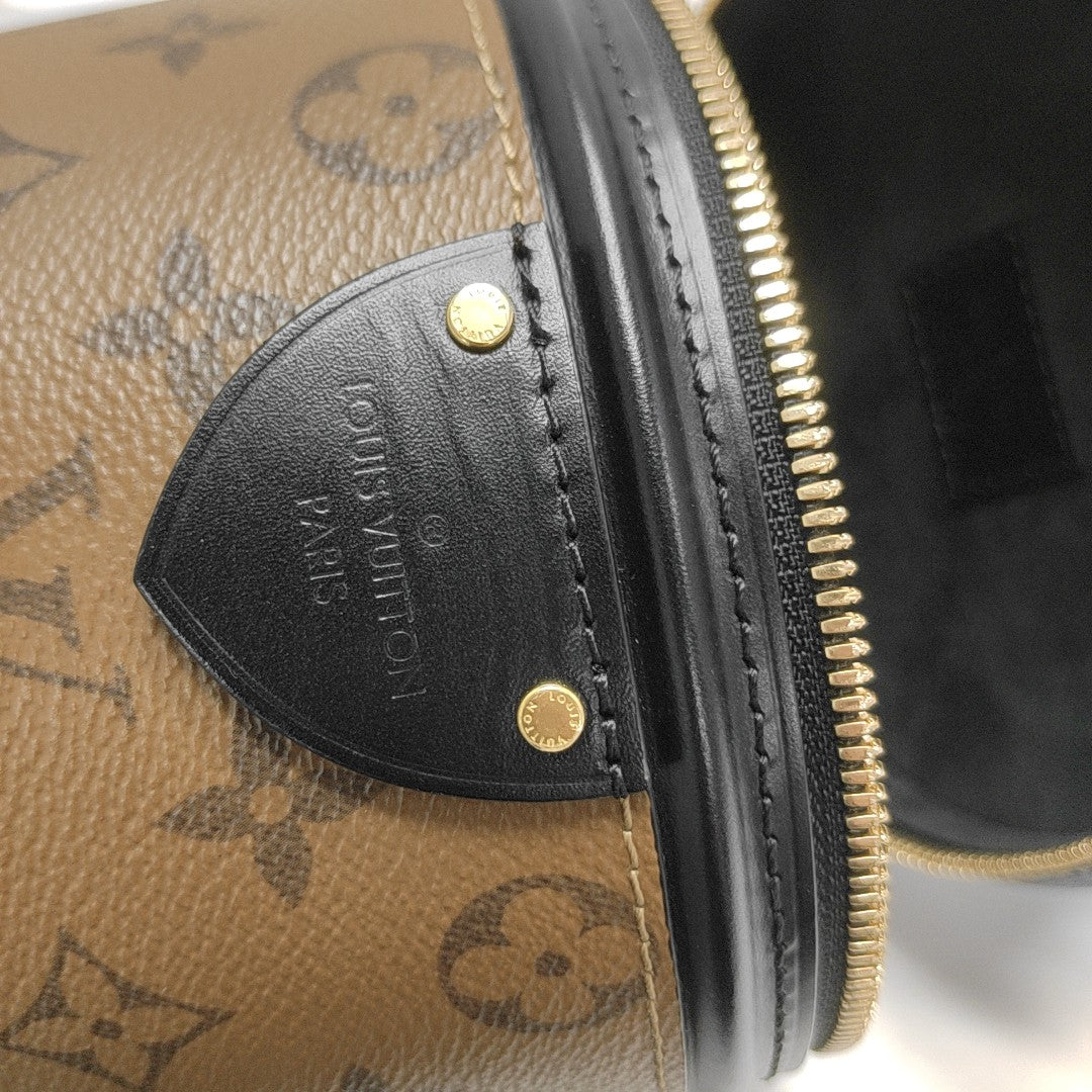 CANNES PM Monogram Coated Canvas Brown