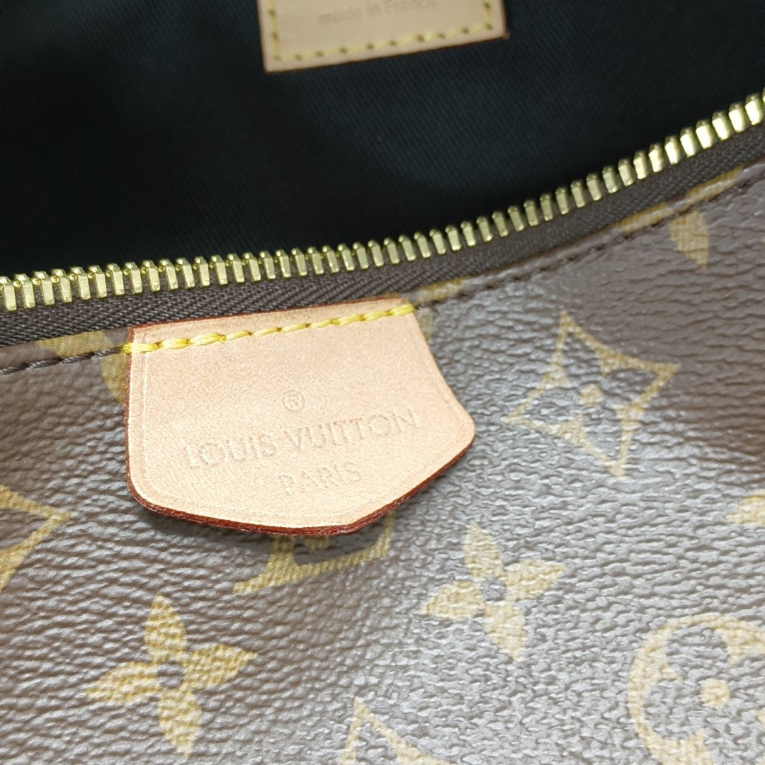 BUMBAG Monogram Coated Canvas Brown