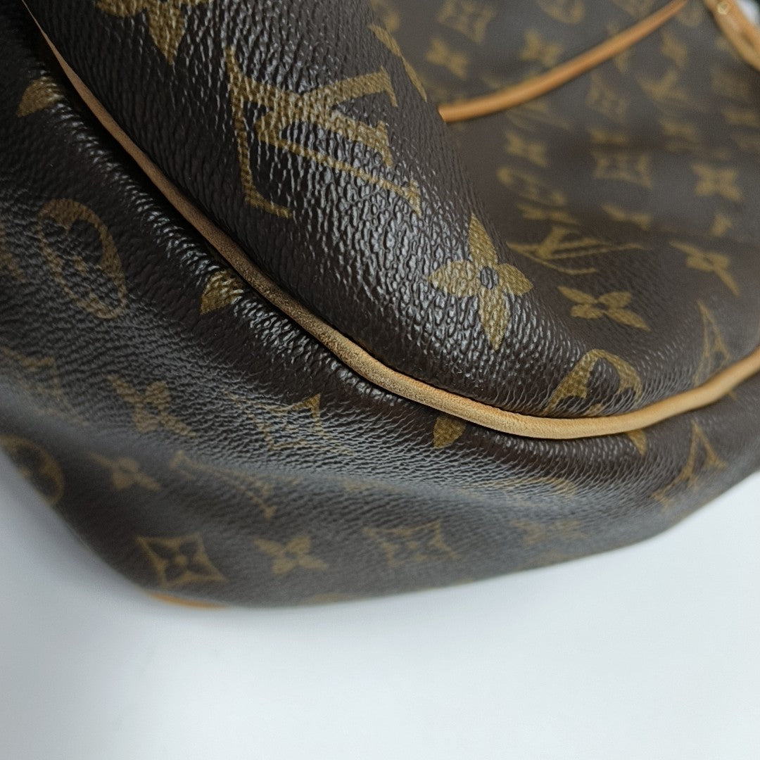 GALLIERA GM Monogram Coated Canvas Brown