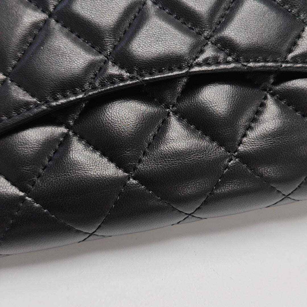 TRENDY CC Quilted Lambskin Black