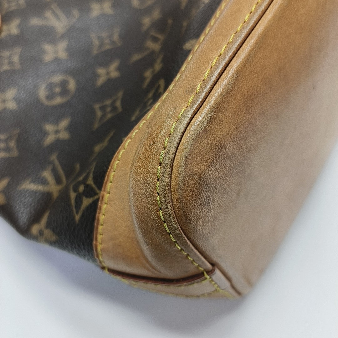 LOCKIT PM Monogram Coated Canvas Brown