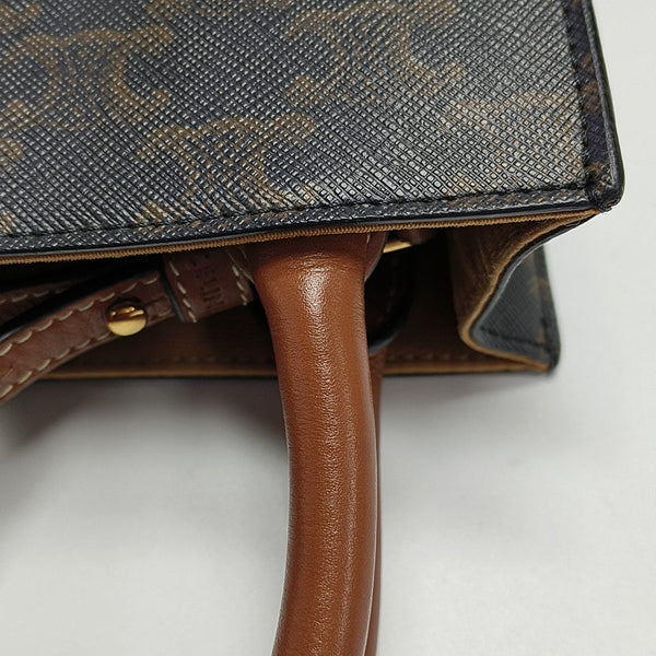 CABAS CELINE Mini Coated Canvas Brown