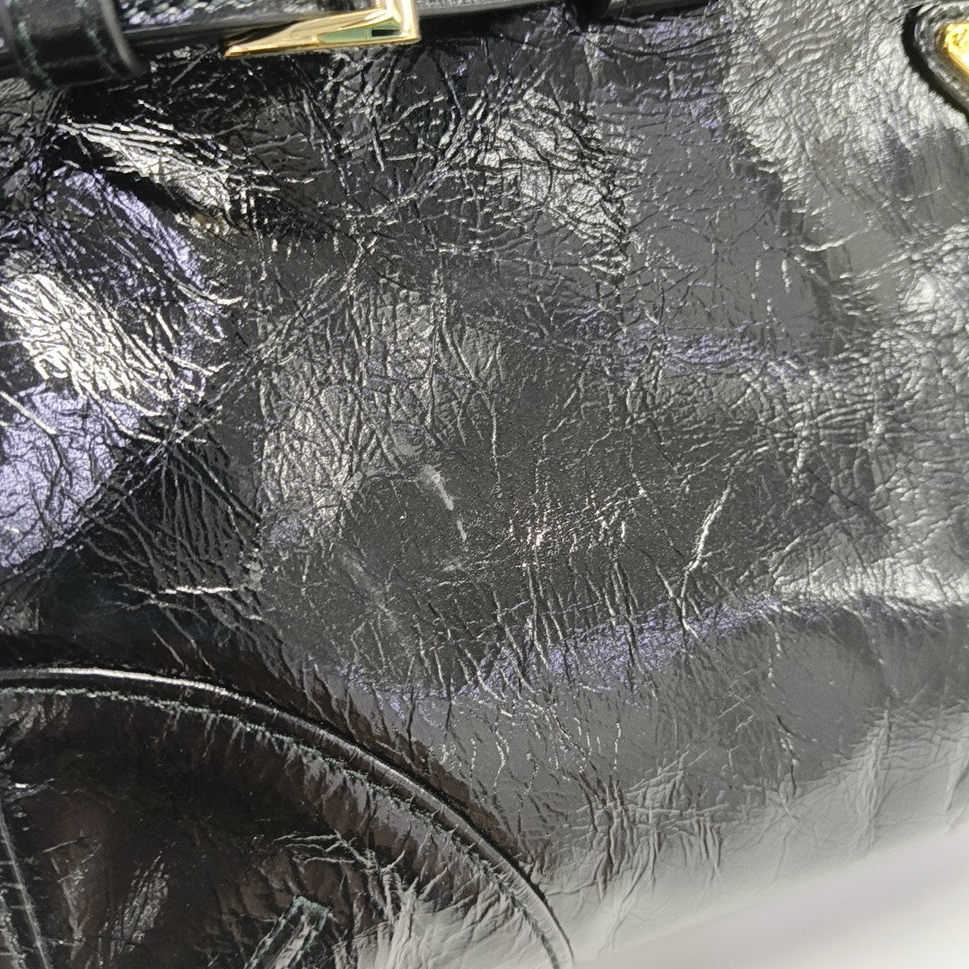 Bonnie Medium Calfskin Black