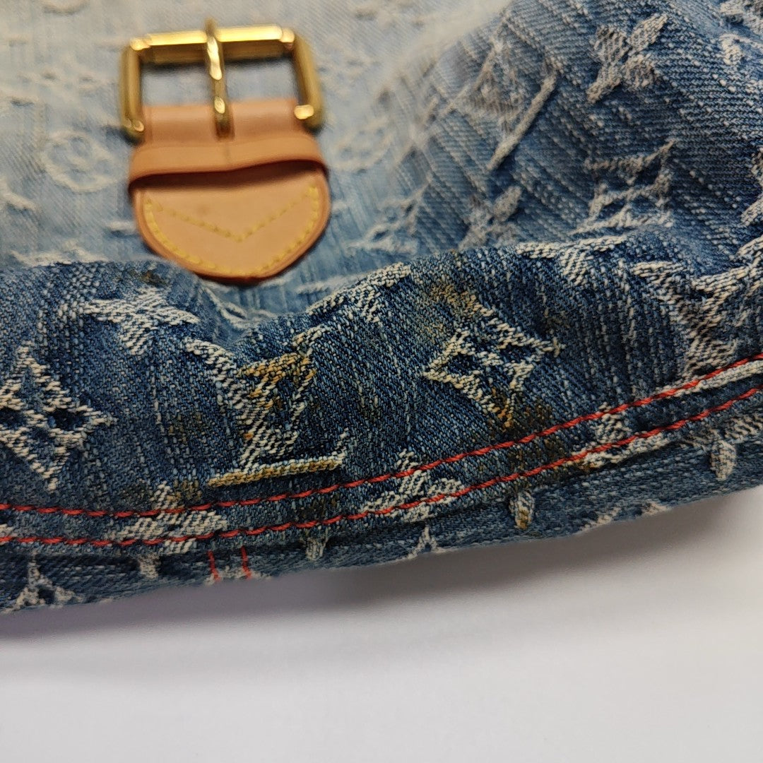 SUNRISE Monogram Denim Blue
