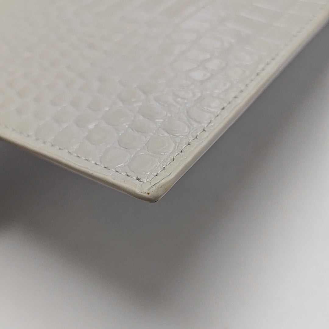 UPTOWN Small Calfskin White