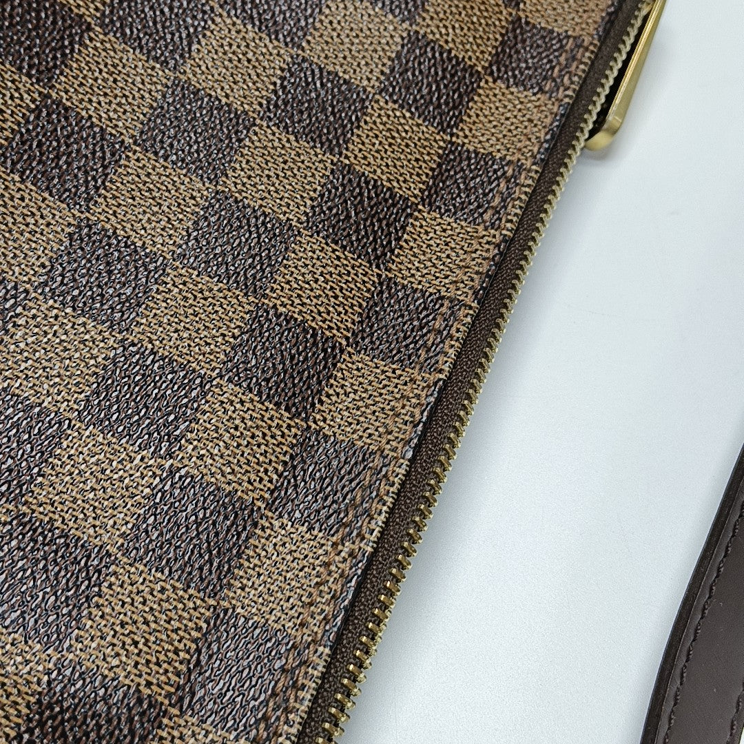 RAVELLO GM Damier Ebene Coated Canvas Brown