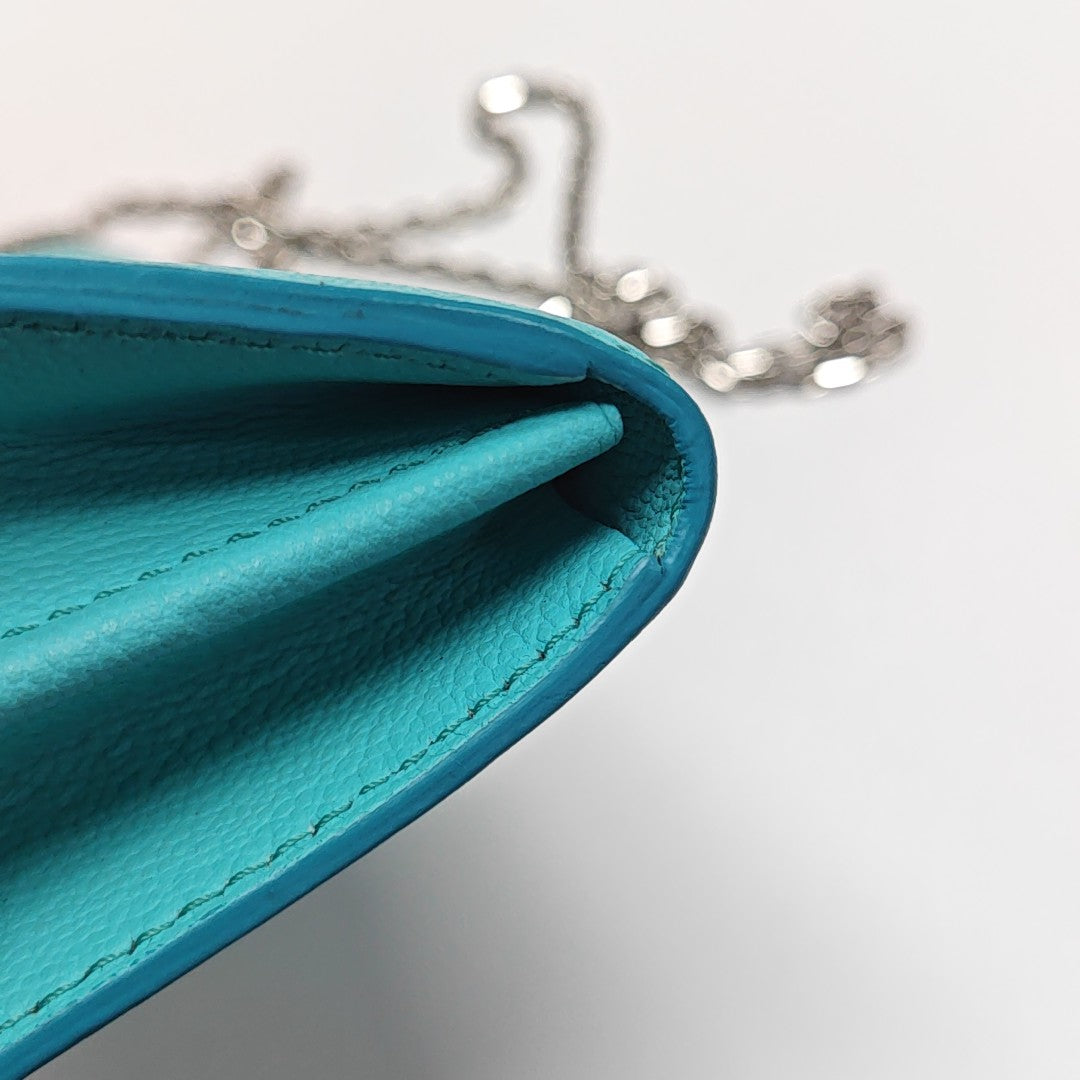 Brillant Calfskin Blue