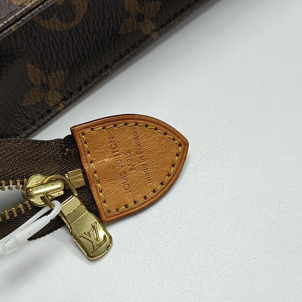 TOILET POCKET 26 Monogram Coated Canvas Brown