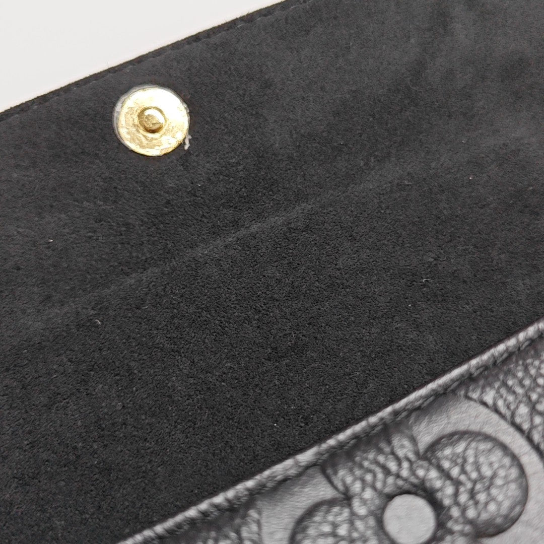 IVY Monogram Calfskin Black