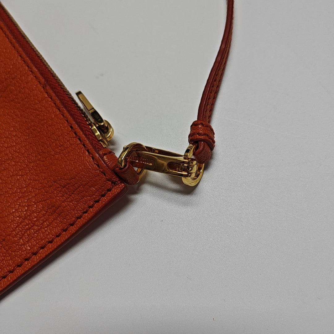 Matelassé Calfskin Orange