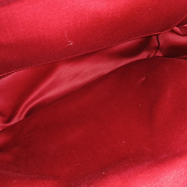 Fabric Backpack Red