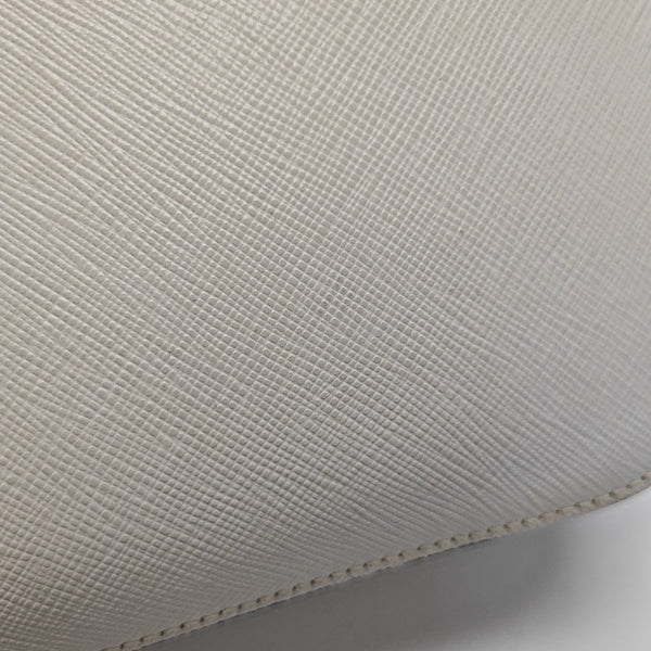 Odette Saffiano Calfskin White