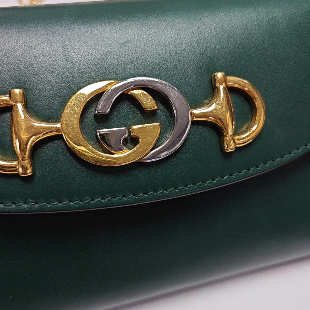 Zumi Mini Calfskin Green