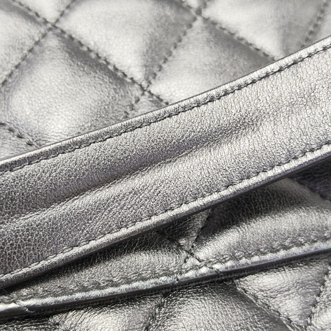 Quilted Calfskin Small Black