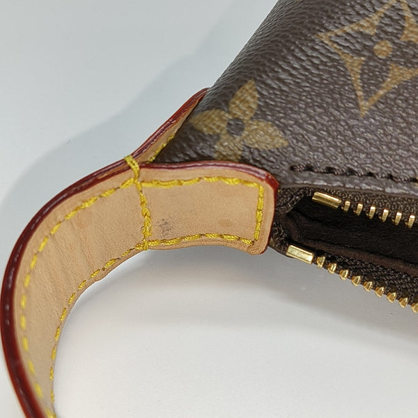 HILLS Monogram Coated Canvas Brown
