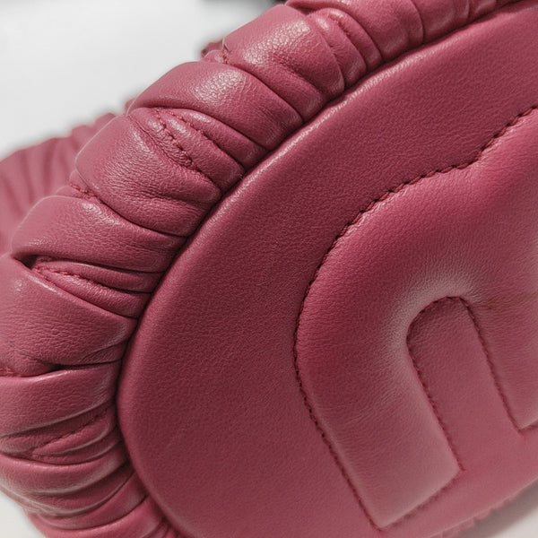 Matelassé Quilted Lambskin Red