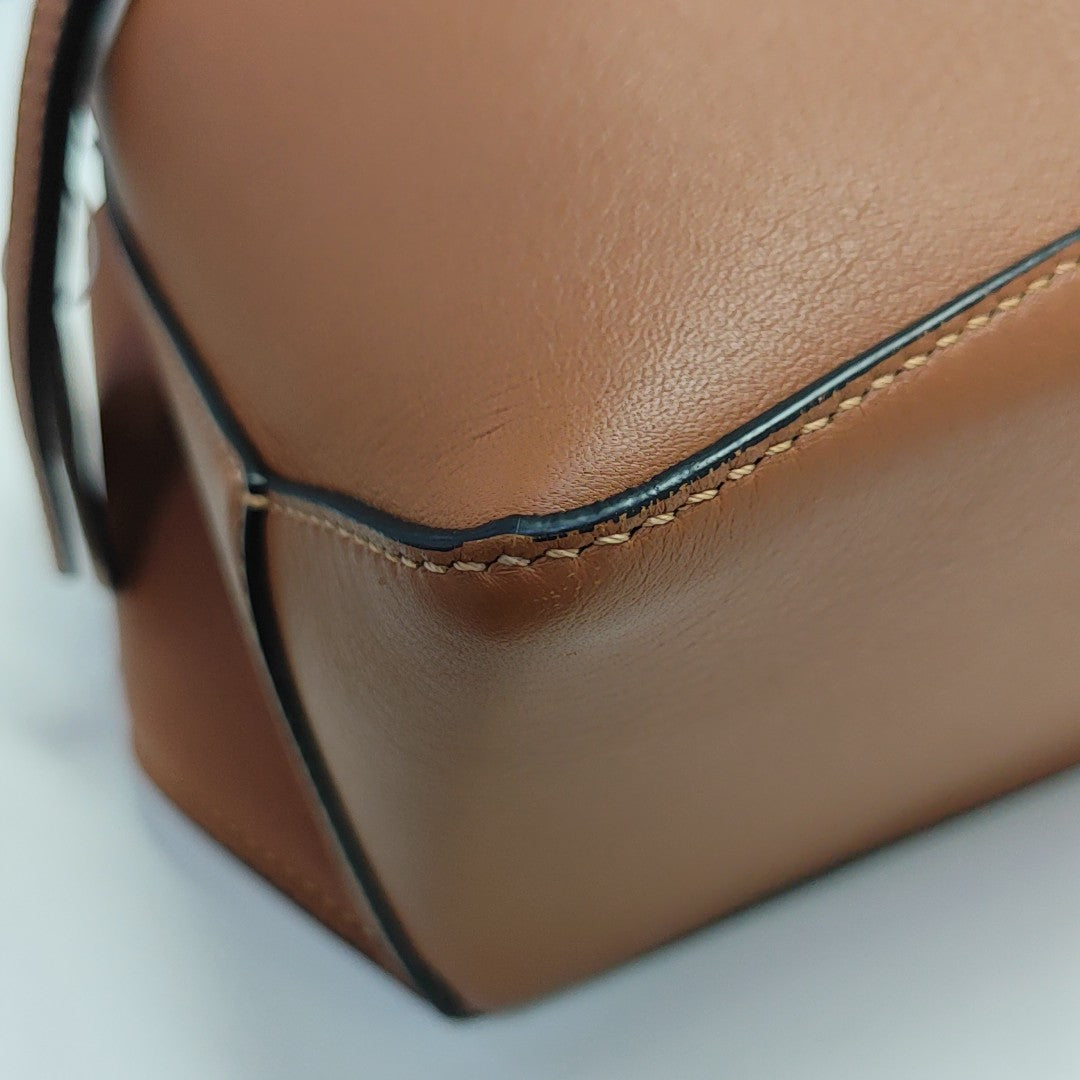 Puzzle Small Calfskin Brown