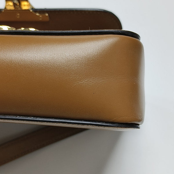 TRIOMPHE Nano Calfskin Brown