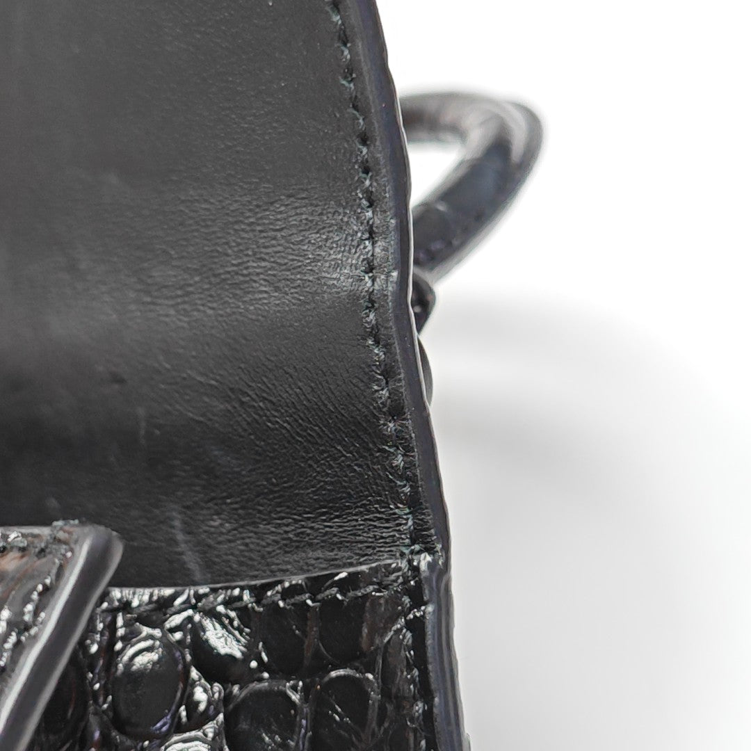 Hourglass XS Calfskin Black
