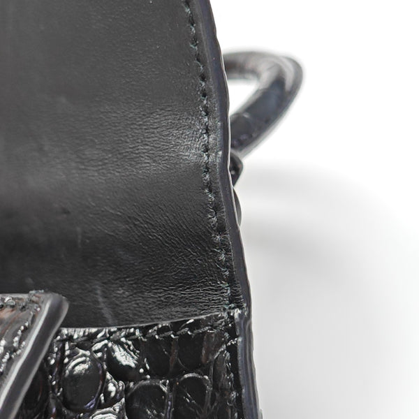 Hourglass XS Calfskin Black