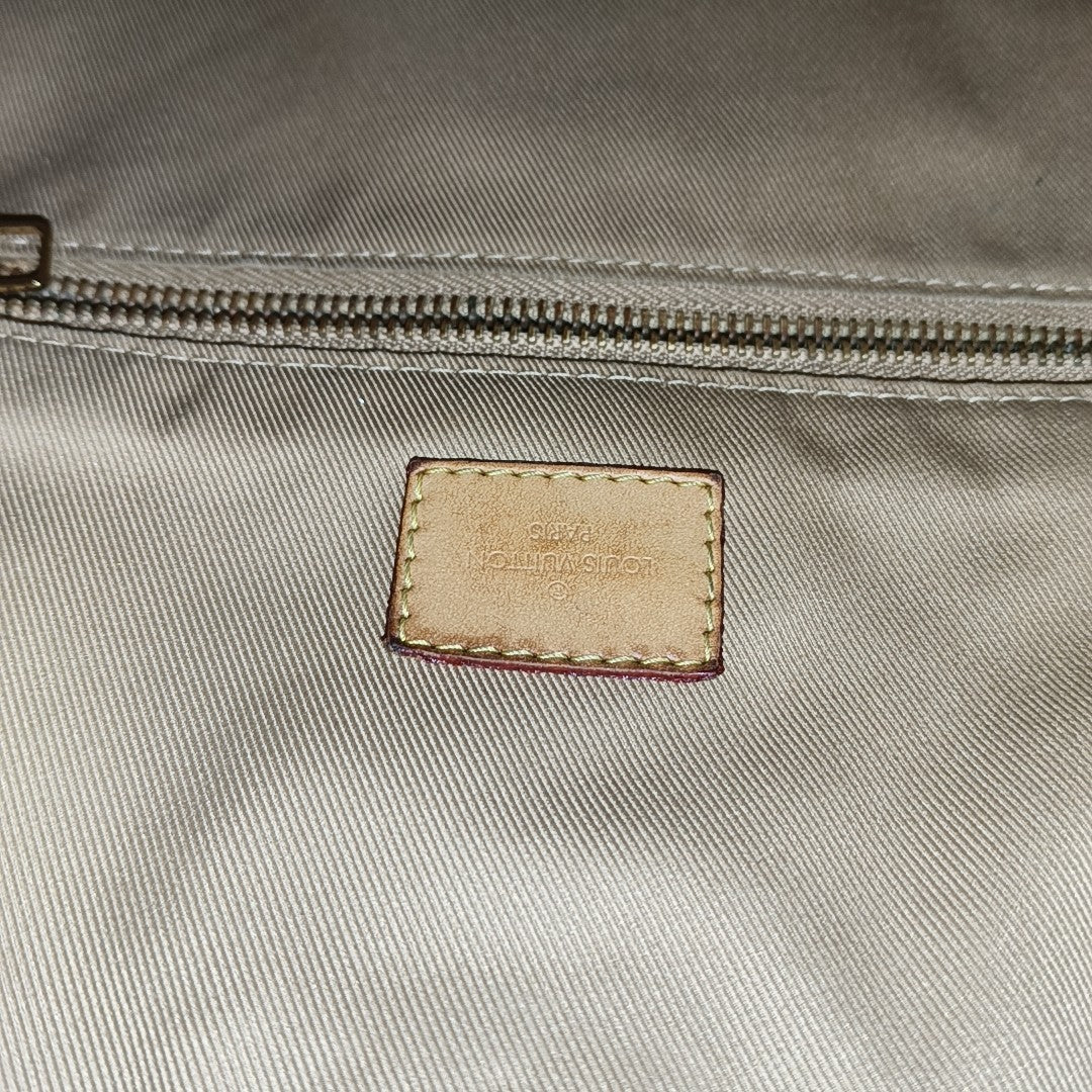 GRACEFUL PM Monogram Coated Canvas Brown