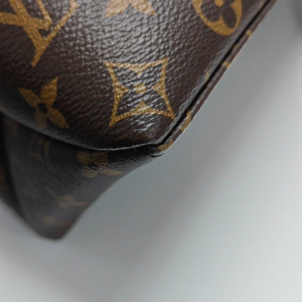 GRAND SAC Monogram Coated Canvas Brown