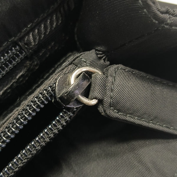 Nylon Shoulder Bag Black