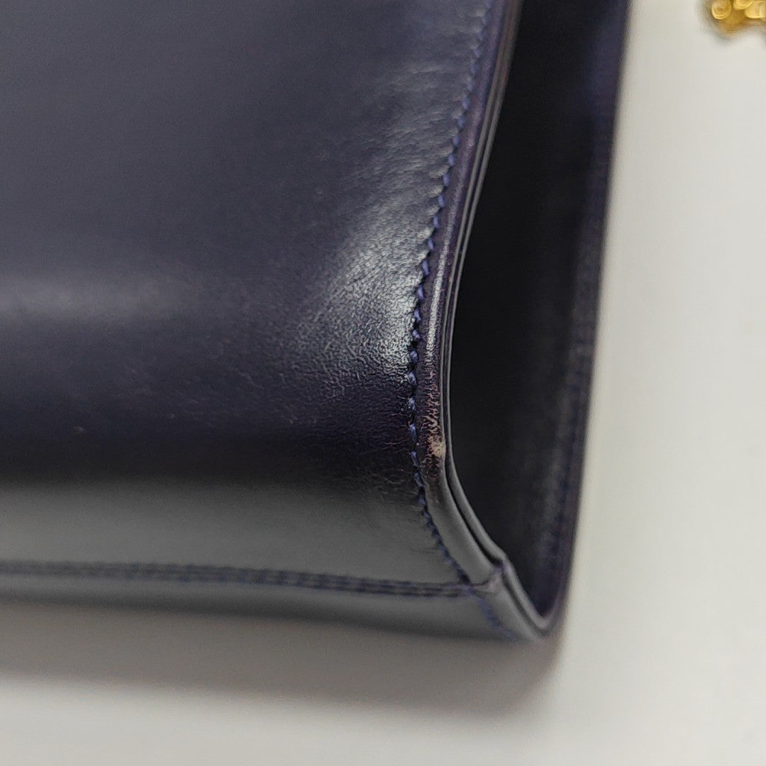 Trifolio Calfskin Blue