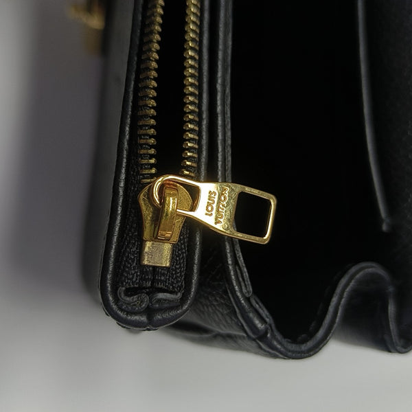 MARCEAU Monogram Calfskin Black