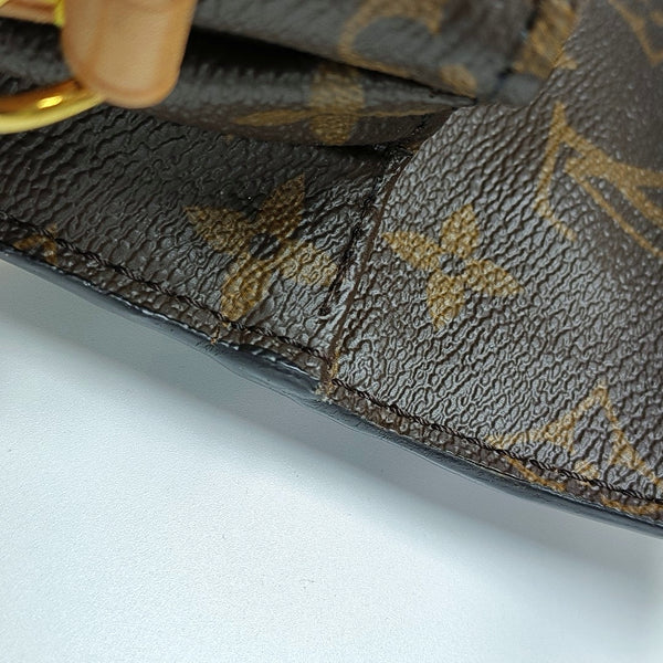 MÉTIS MM Monogram Coated Canvas Brown