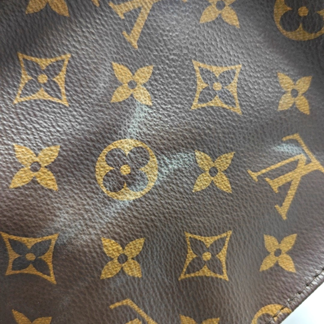 ONTHEGO MM Monogram Coated Canvas Brown