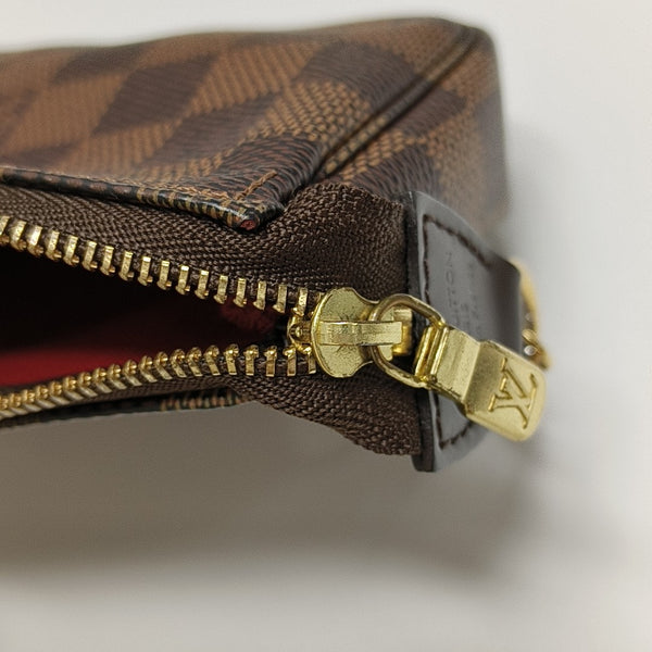 ACCESSOIRES Mini Damier Ebene Coated Canvas Brown