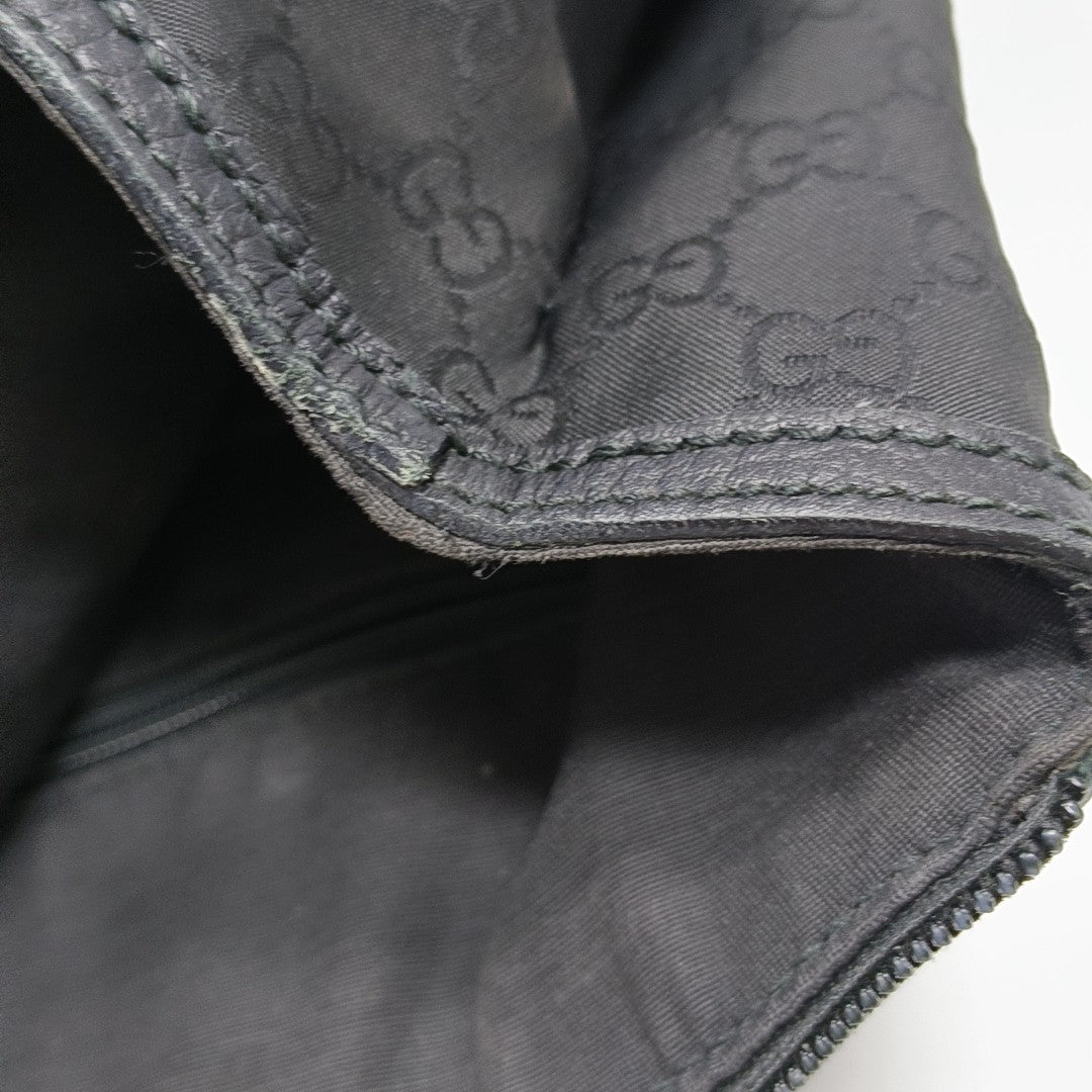 Monogram Canvas Top Handle Bag Black