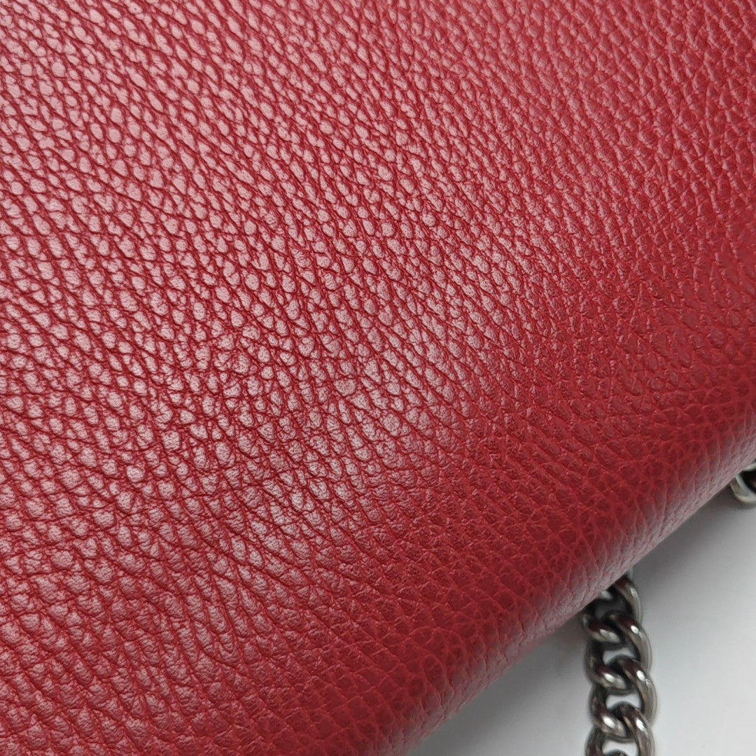 Dionysus Medium Calfskin Red