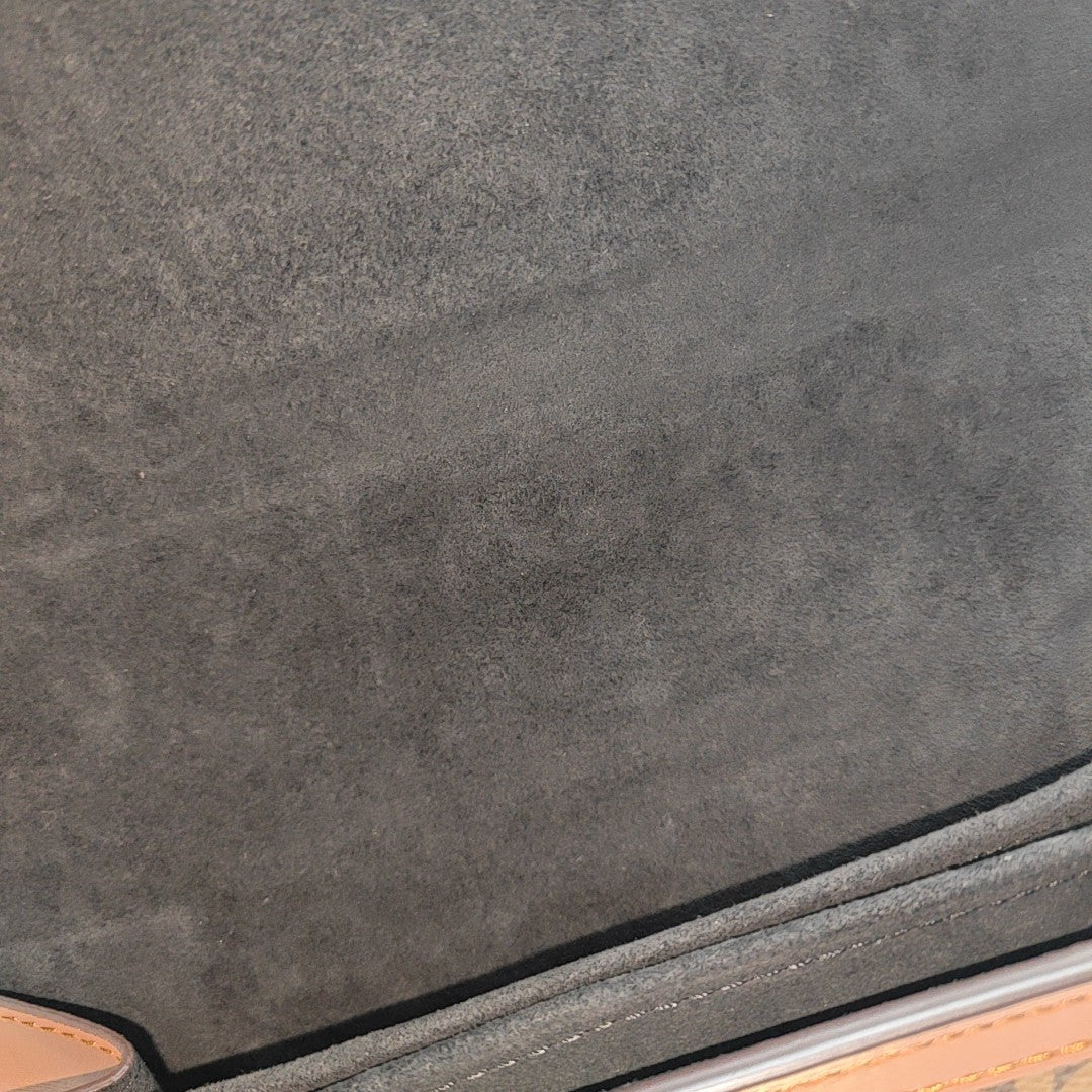 DAUPHINE MM Monogram Coated Canvas Brown