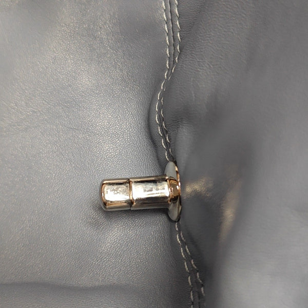 Quilted Lambskin Shoulder Bag Blue