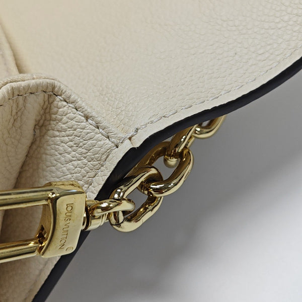 MÉTIS EAST WEST Monogram Calfskin Beige