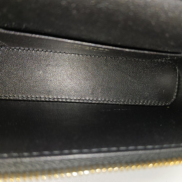 Quilted Lambskin Crossbody Bag Black