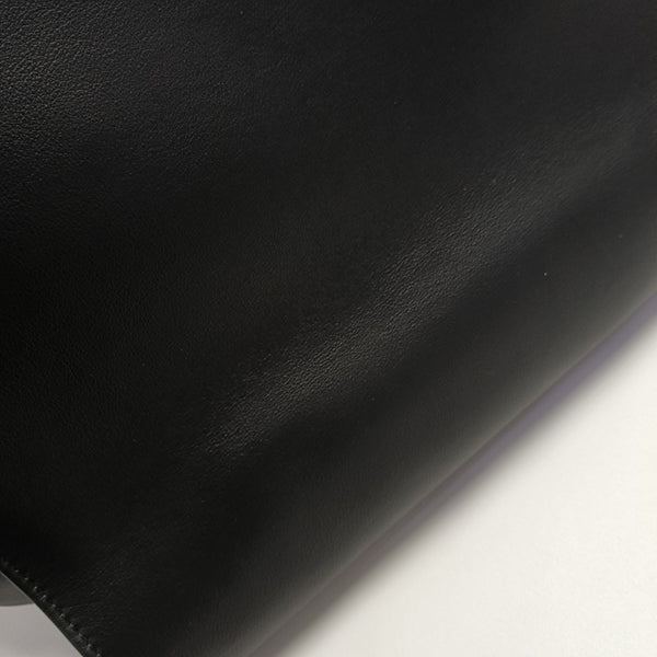 Peekaboo Large Calfskin Black