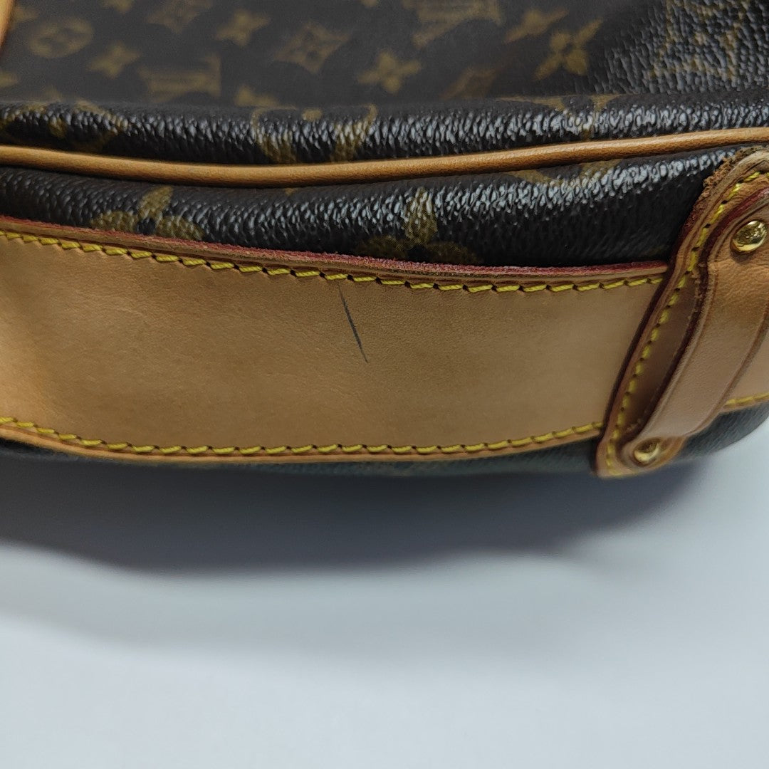TULUM GM Monogram Coated Canvas Brown