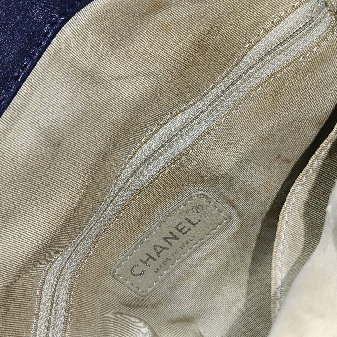 Quilted Lambskin Blue