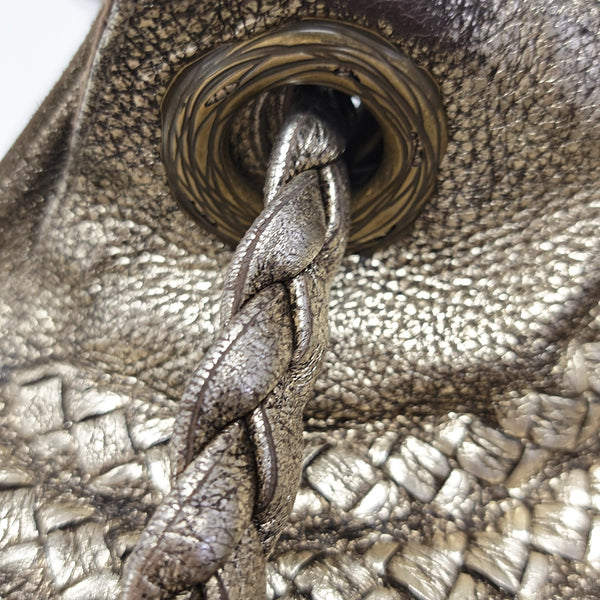 Calfskin Tote Bag Gold