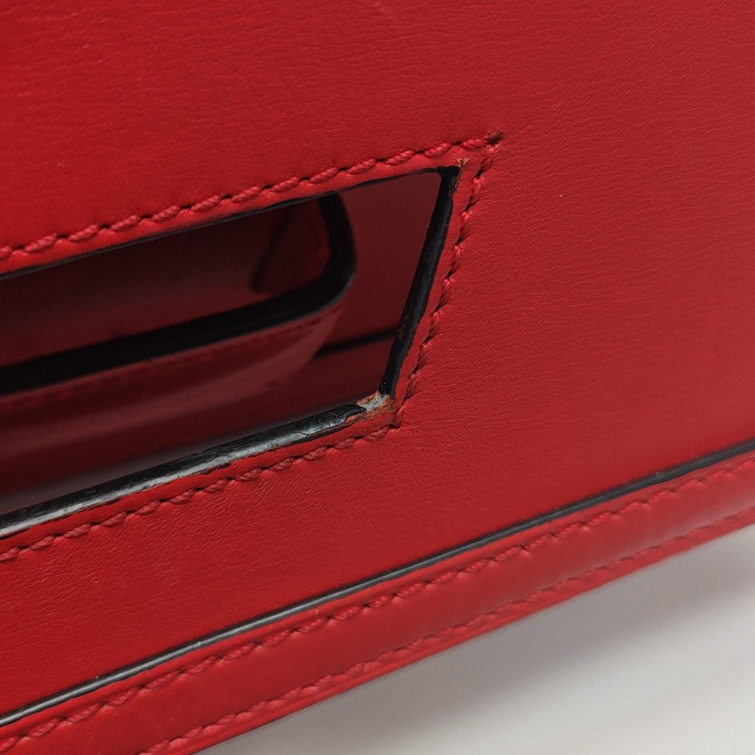 Barcelona Calfskin Red