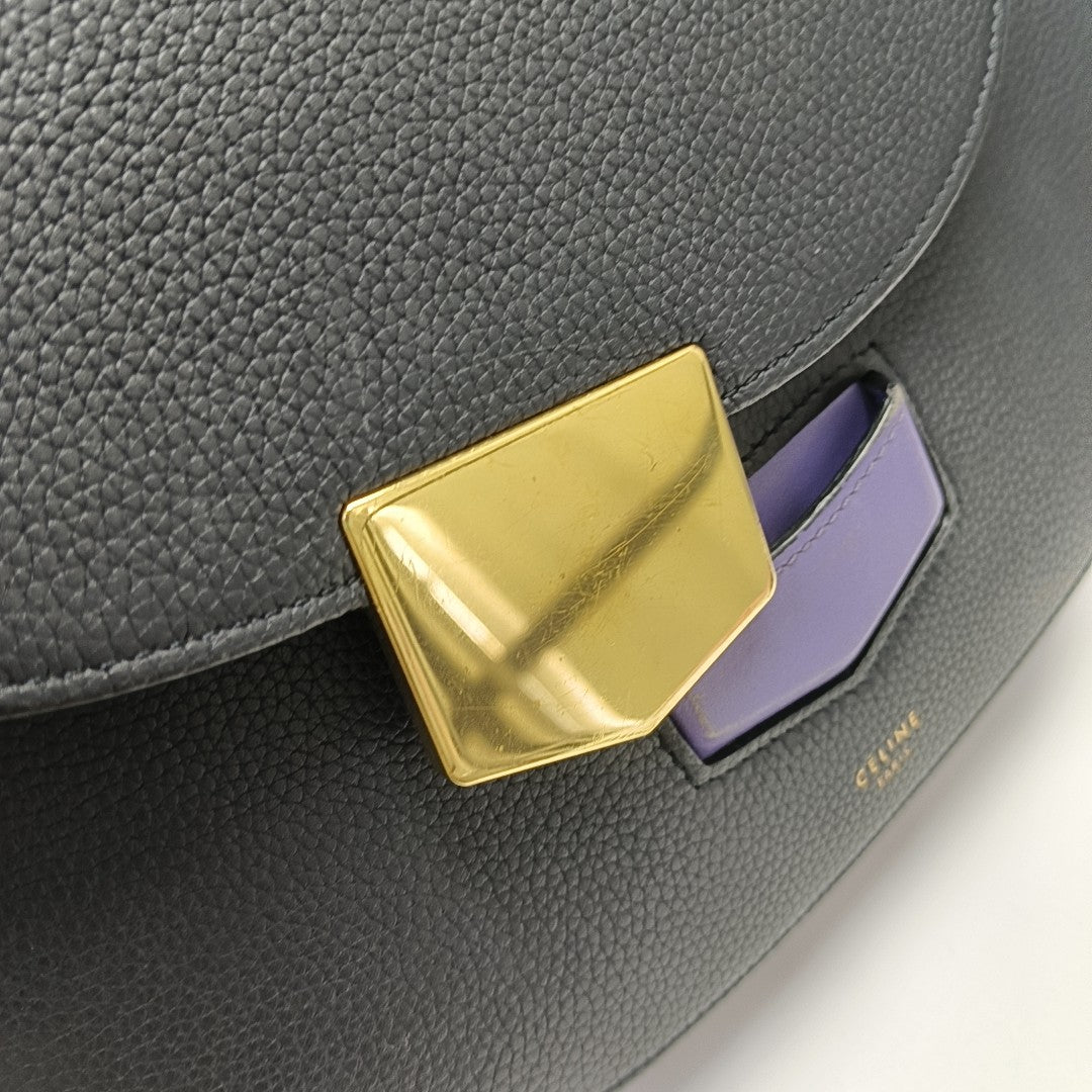TROTTEUR Calfskin Black