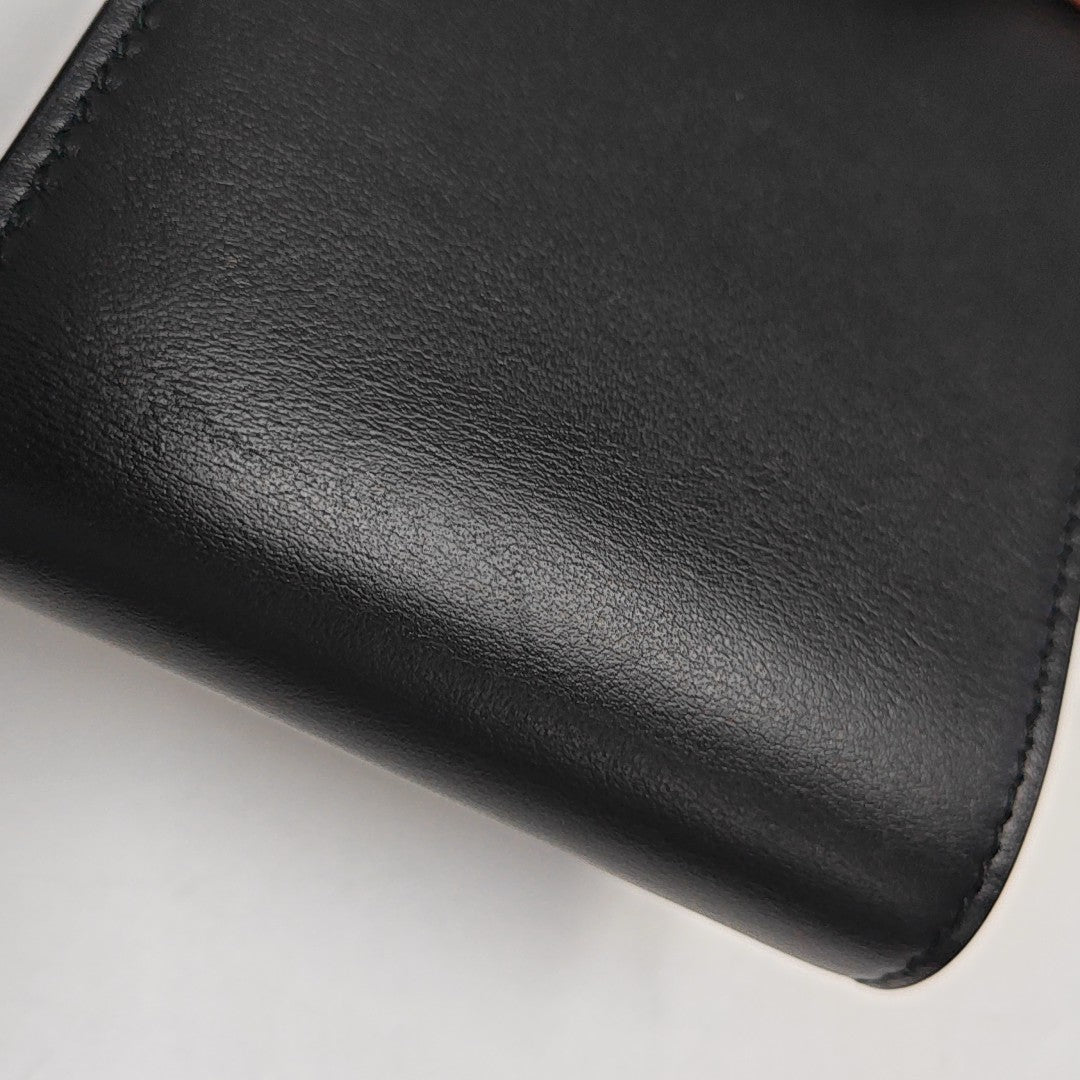 Calfskin Card Holder Black