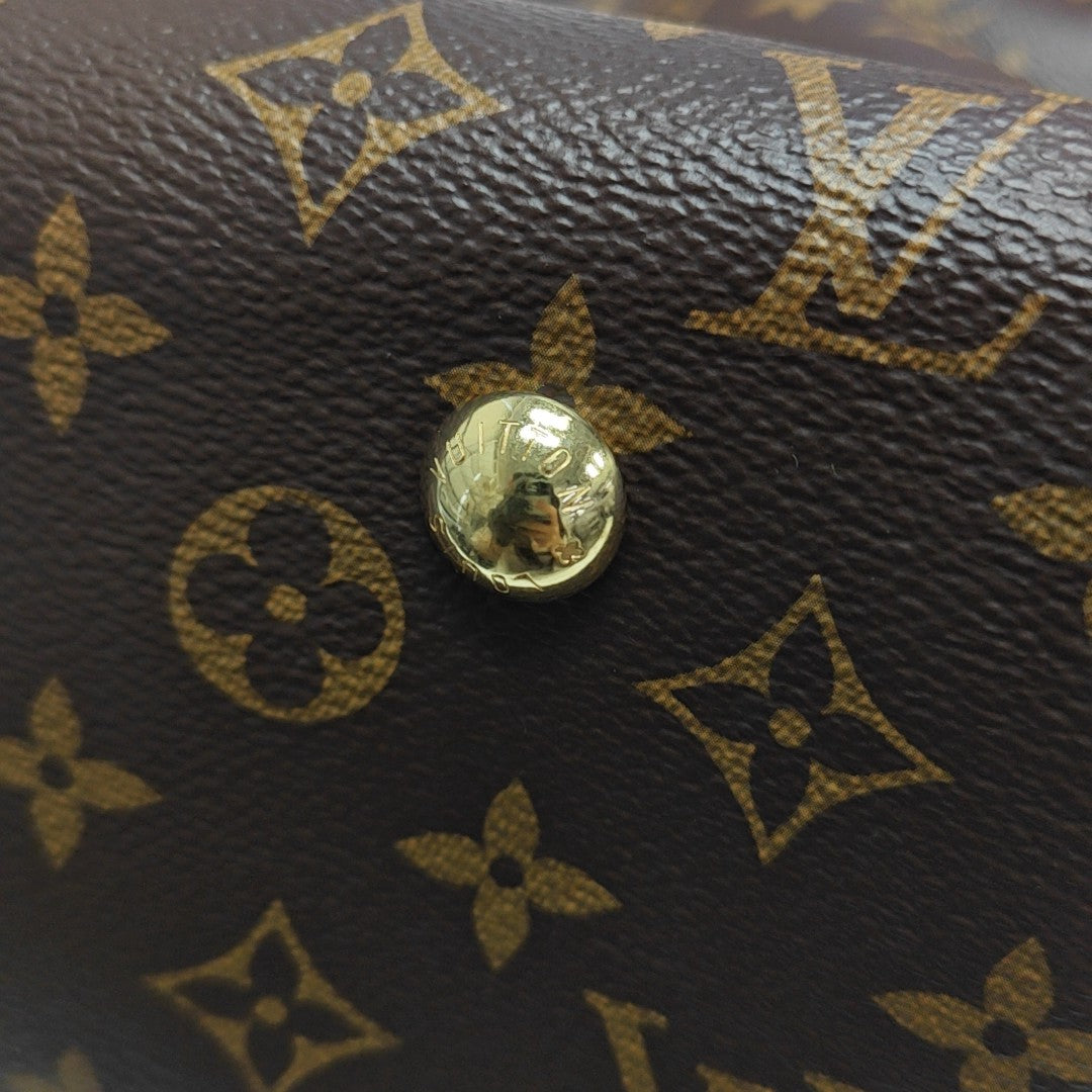 CARRYALL MM Monogram Coated Canvas Brown